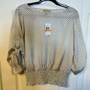 Michael Kors silk blouse Size S
